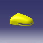 قاب آینه جانبی چپ - تیگو ۷ پرو