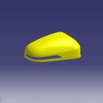 قاب آینه جانبی راست - تیگو ۷ پرو