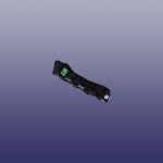 پایه چپ سپر جلو - ام وی ام X55