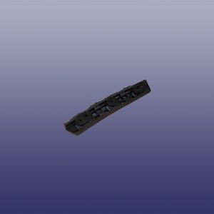 پایه چپ سپر عقب - ام وی ام X55