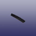 پایه راست سپر عقب - ام وی ام X55