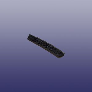 پایه راست سپر عقب - ام وی ام X55