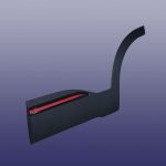 زه درب عقب چپ - ام وی ام X55 پرو