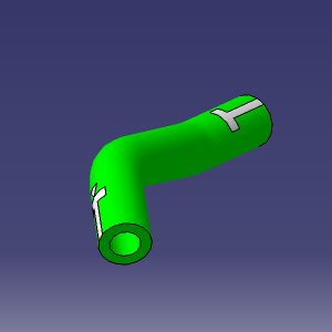 شیلنگ ورودی توربو - تیگو ۷