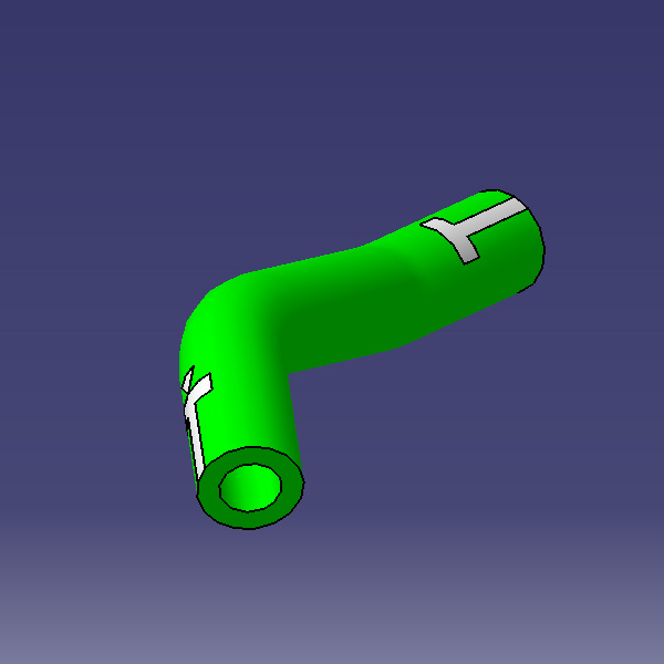 شیلنگ ورودی توربو - آریزو ۵