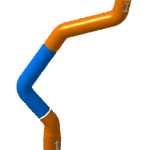 شیلنگ بالائی رادیاتور - آریز ۵ دنده ای و اتومات
