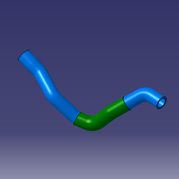 شیلنگ بالای رادیاتور - آریزو ۵ توربو