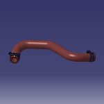 شیلنگ مکش روغن هیدرولیک - آریزو ۵ توربو