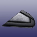 قاب بیرونی لچکی جلو چپ - آریزو ۵ دنده ای