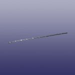 زه استیل رکاب جلو چپ - آریزو ۶