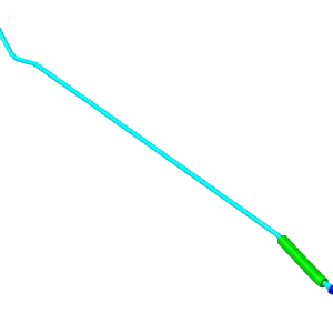 میله نگدارنده درب موتور - آریزو ۵