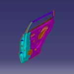 درب عقب راست ام وی ام X55