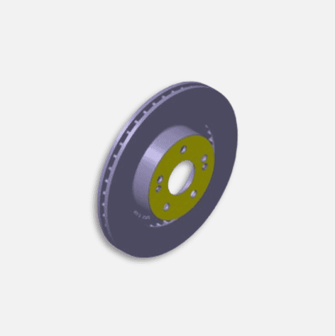 دیسک ترمز چرخ جلو - تیگو ۸ پرو