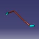 شیلنگ بالائی رادیاتور - تیگو ۷