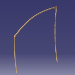 نوار دور شیشه درب جلو راست - تیگو ۷