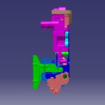 قفل درب عقب راست - تیگو ۷