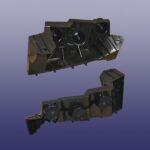 قاب چراغ عقب راست - ام وی ام ۳۱۵ صندوقدار جدید