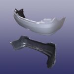 پوسته سپرعقب (بدون سوراخ سنسور دنده عقب ) - ۵۵۰