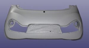 پوسته سپر عقب ( بدون سوراخ سنسور دنده عقب) - ام وی ام 110S