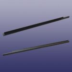 نوار آبگیر بیرونی شیشه درب جلو راست - ام وی ام 110S