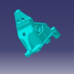 پایه دسته موتور راست - ام وی ام x22