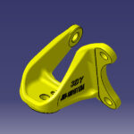 پایه دسته موتور جلو - ام وی ام X22 اتومات