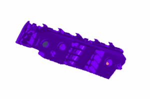 پایه راست سپر جلو - ام وی ام x22
