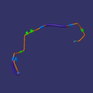 لوله پرفشار روغن هیدرولیک - X22