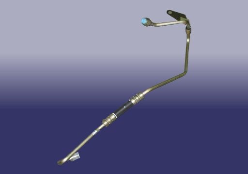 شیلنگ شماره ۲ پمپ هیدرولیک - ام وی ام X33