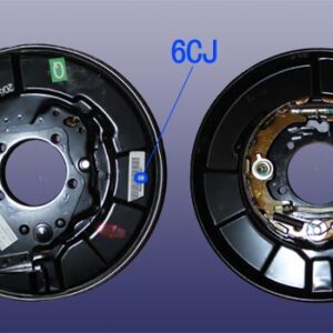 مجموعه طبق ترمز چرخ عقب راست - ام وی ام X33S