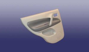 رودری درب عقب چپ - ام وی ام X33 قدیم