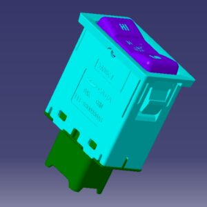 کلید گرمکن صندلی جلو راست - ام وی ام X33